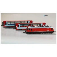 Kato N (10-1145) Glacier express 3 car set powered