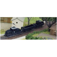 Kato N Pocket line Electricloco (black) freight set