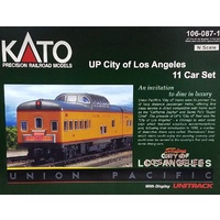Kato N UP City of Los Angeles 11 Car Set Train Pack