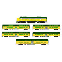 Kato N C+NW E8A + 6 coaches Train Pack