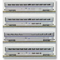 Kato N Amtrak Superliner phIVb 4 Car Set A Train Pack