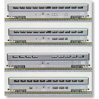 Kato N Amtrak Superliner phIVb 4 Car Set A Train Pack