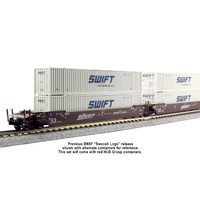 Kato Maxi-I BNSF Swoosh Logo Double Stack #238693 Includes One Container