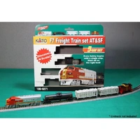 Kato N F7 AT&SF 5 Car Set Train Pack