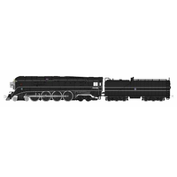 Kato N GS4 4-8-4 BNSF Black #4449 Steam Locomotive