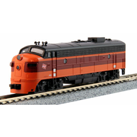 Kato N EF7A Milwaukee #95C Diesel Locomotive