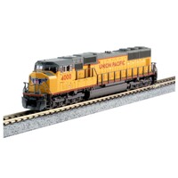 Kato N EMD SD70M Flat Radiator UP Excursion Diesel Locomotive #4015