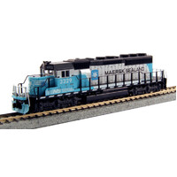 Kato N EMD SD40-2 NS Maersk #3329 Diesel Locomotive