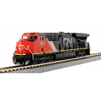 Kato N GE ES44AC CN #2825 Diesel Locomotive