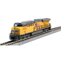 Kato N GE ES44AC UNION PACIFIC #5377 Diesel Locomotive