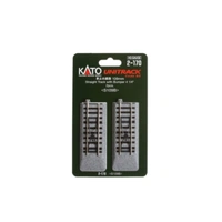 Kato HO Unitrack 109mm With Bumper 2pk