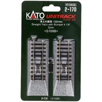 Kato HO #6 turnout auxiliary straight track 97mm (4)
