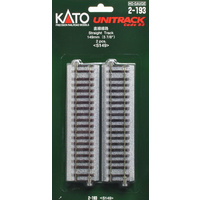 Kato HO Unitrack 149mm 2pk