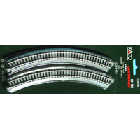 Kato N Unitrack Curve 249mmR 45deg 4pk