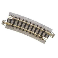Kato N Unitrack Curve 249mmR 15deg 4pk