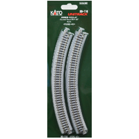 Kato N Unitrack Curve 282mmR 45deg 4pk