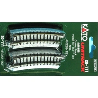 Kato N Unitrack Curve 282mmR 15deg 4pk