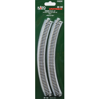 Kato N Unitrack Curve 315mmR 45deg 4pk