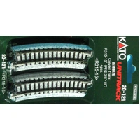 Kato N Unitrack Curve 315mmR 15deg 4pk