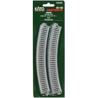 Kato N Unitrack Curve 348mmR 30deg 4pk