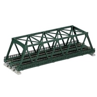Kato N Double Truss bridge Green
