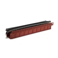 Kato N Deck Girder bridge red R448 15degree