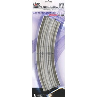Kato N Curved Double Track Viaduct 414mmR 45deg With Elevated curves
