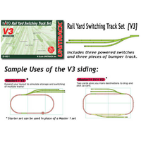 Kato N Unitrack siding Variation set V3
