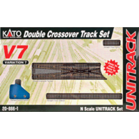 Kato N Unitrack Double Crossover Track Pack V7