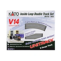 Kato N Unitrack Double Track Banked Oval 315/282MM Radius Set V14