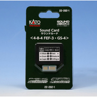 Kato FEF-3/GS4 Sound Card (Steam Engine)