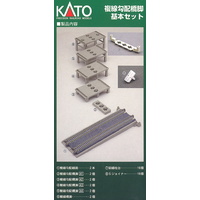 Kato N Double Track Piers basic set