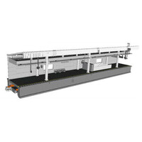 Kato N DX One Sided Platform Kit (4 Piece)