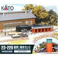 Kato N Steam Engine Service Facility Set 