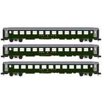 Kato N SBB RIC old logo 3 Train Pack