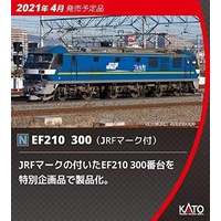 Kato N EF210-300 JRF Colours Electric Locomotive