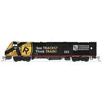 Kato HO P42 Amtrak Operation Lifesaver #203