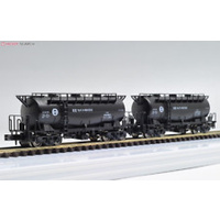 Kato N HOKI 5700 Cement Car 2pk Freight Car