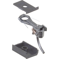Kadee No.145 HO Scale 140-Series Whisker® Metal Couplers with Gearboxes - Short (1/4") Overset Shank