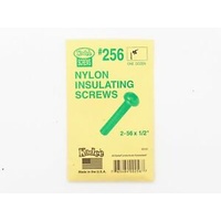 Kadee 2-56 x 1/2 Insulated Nylon Screw (12) KAD-256
