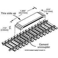 Kadee HO Delayed Uncoupler Between Rails KAD-321