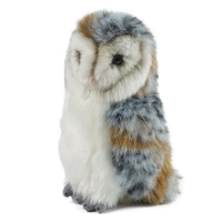 Keycraft Living Nature Barn Owl Medium 19cm Plush Toy
