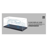 1/18 Black Display Case (L) 35.5cm x (W) 15.6cm x (H) 15.3cm