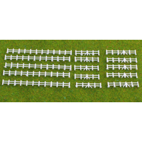 Kestrel N White Farm Rail Fencing-30in