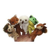 Living Nature Wildlife Finger Puppets 10cm
