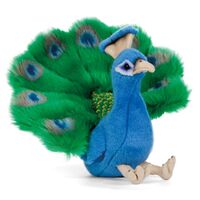 Living Nature Peacock Plush Toy