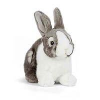 Living Nature Pet Rabbits 18cm (Grey)