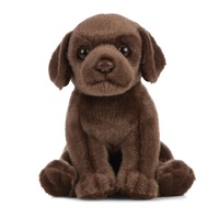 Living Nature Chocolate Labrador Puppy 16cm