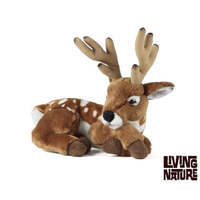 Living Nature Deer with Antlers 28cm