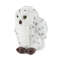 Living Nature Snowy Owl Medium 18cm